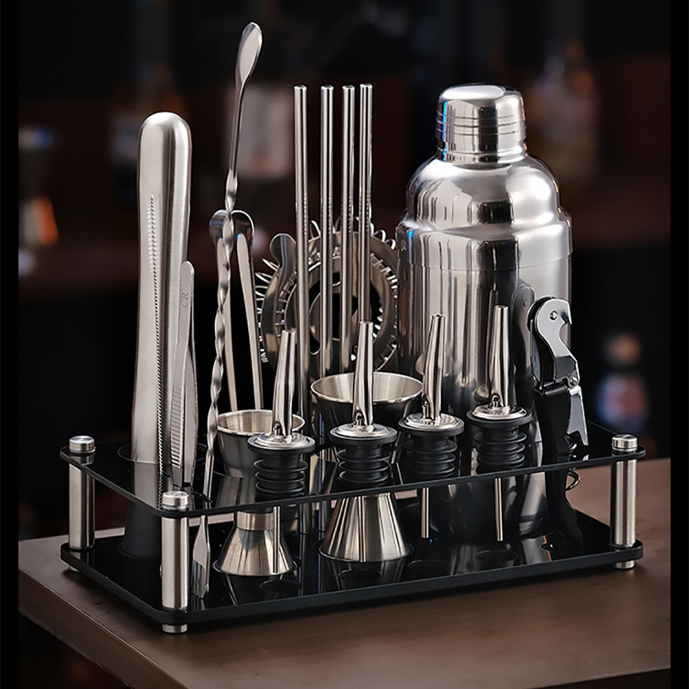 Home Bar Setup Kit - Coleção Essencial para Bar, Kit de
