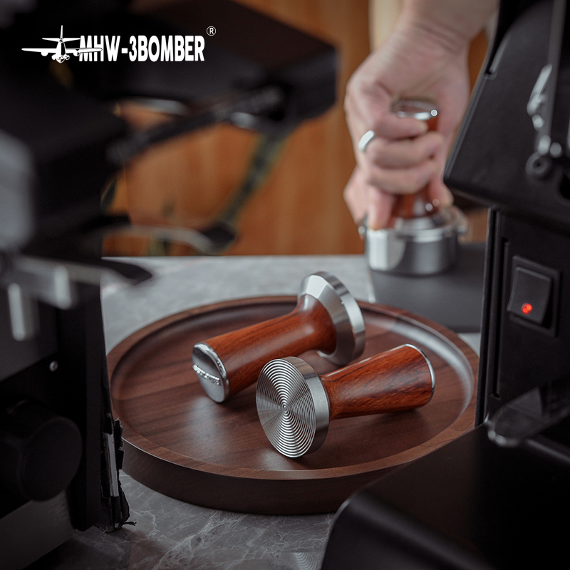Home Bar Supplies - MHW-3BOMBER Espresso Tamper com Base de