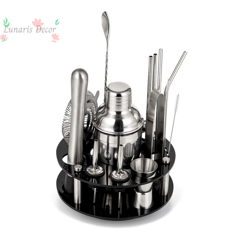 Boston Shaker Set - Kit Completo de Ferramentas para Bartending