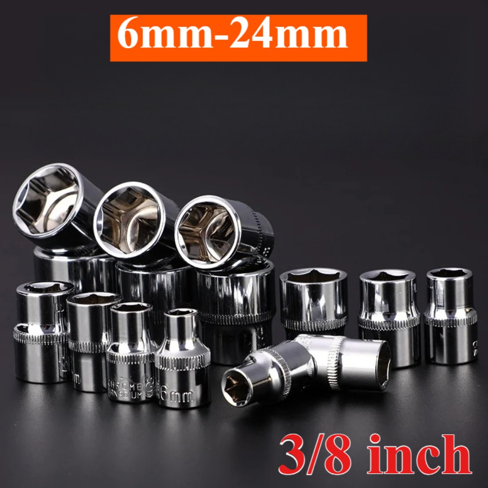 Home Bar Supplies - 3/8 soquete curto 6-24mm soquete sextavado