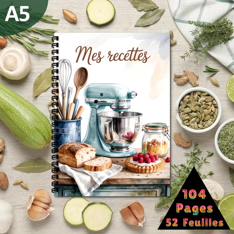 Cocktail Recipe Book - Livro de Receitas Francês, Livro de