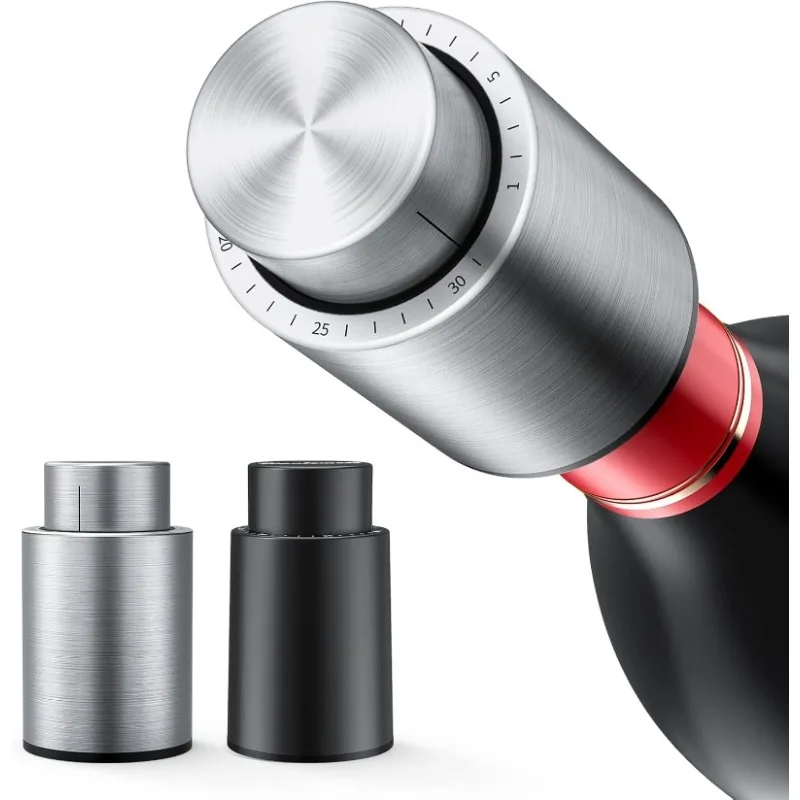 Wine Preservation Pump - Rolhas de garrafa de vinho a