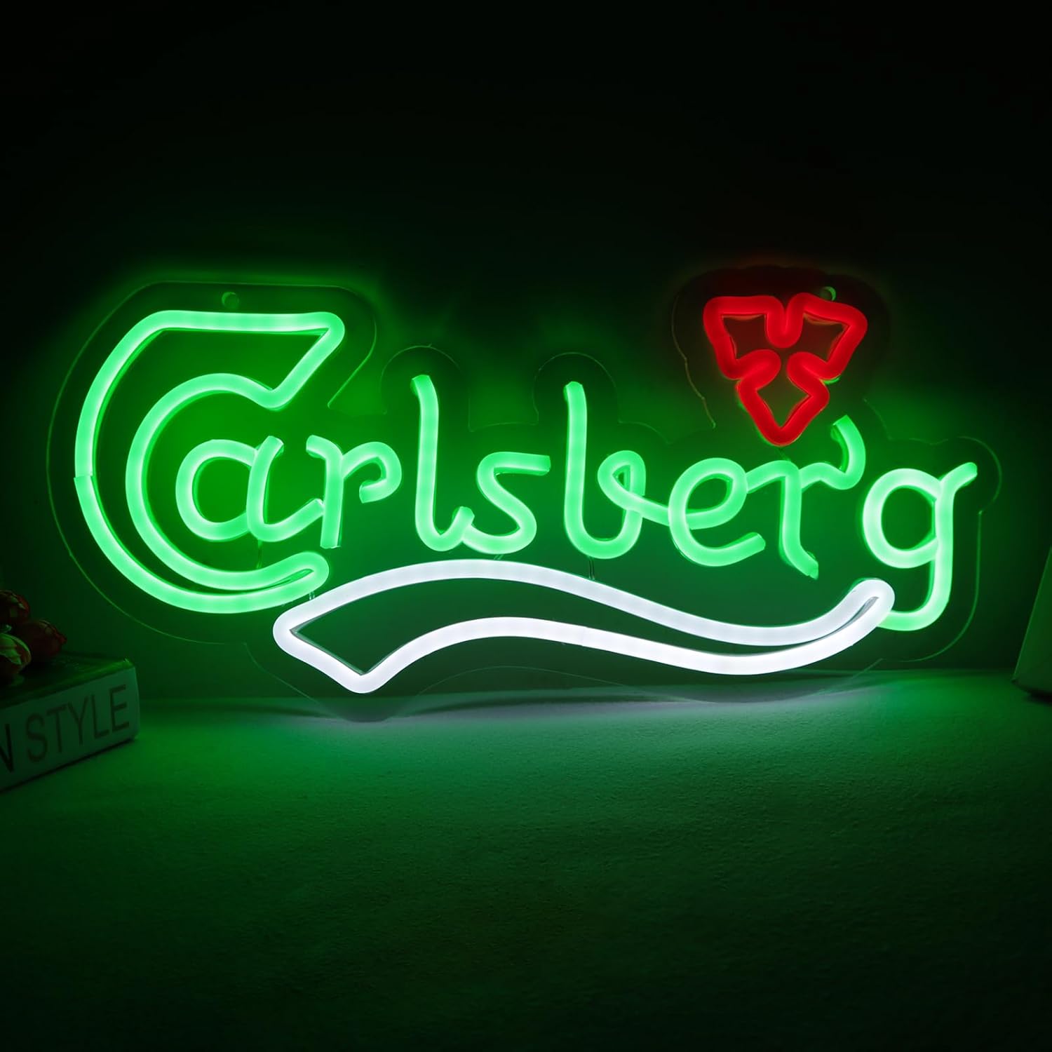 Home Bar And Kitchen - Letreiro Neon de Cerveja com Luz