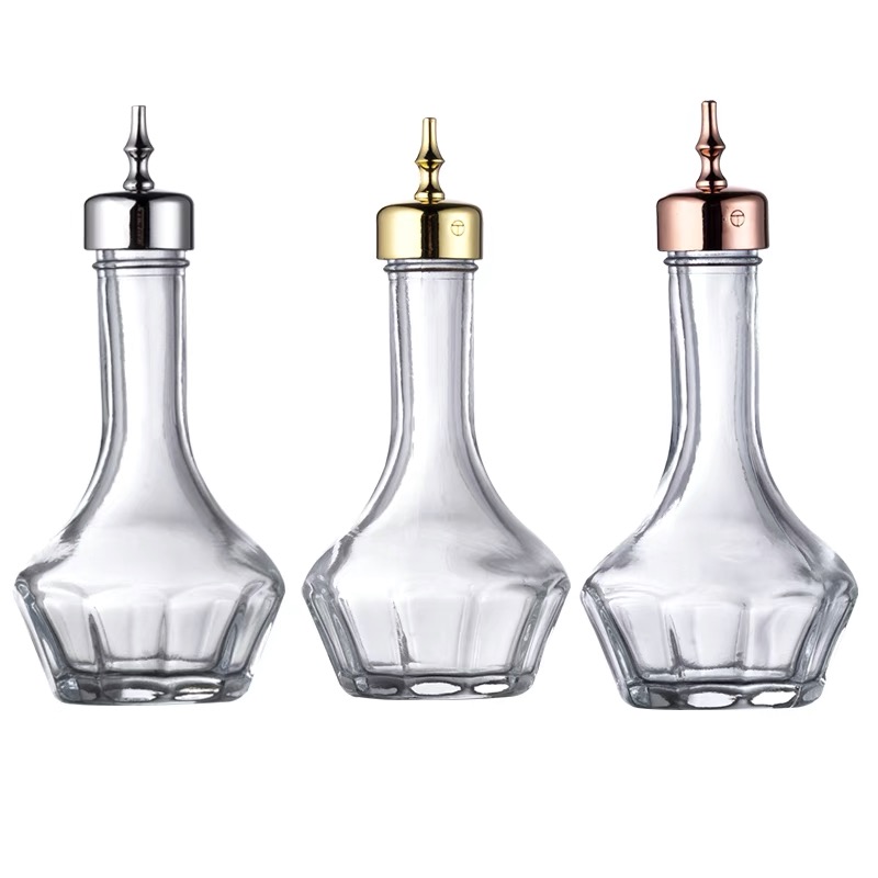 Bitters Bottle Set - Frasco de vidro transparente de 30ML/50ML