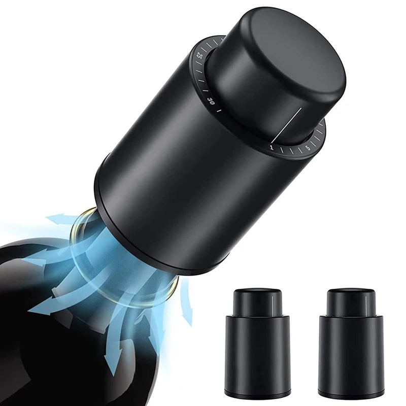 Wine Preservation Pump - Rolha de Vinho a Vácuo para