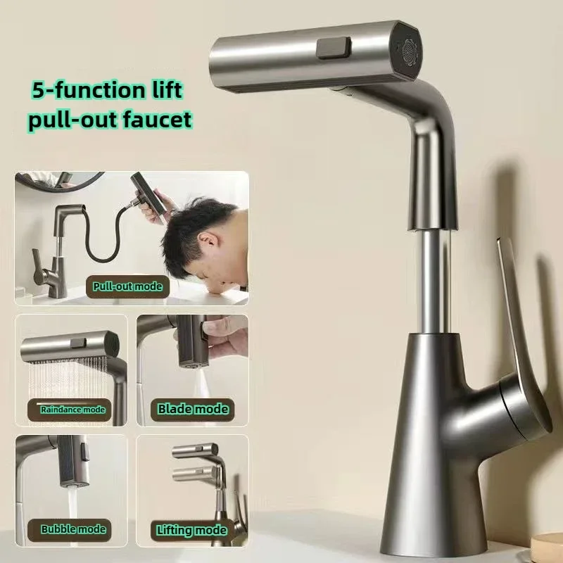 Home Bar Sink - Torneiras de bacia torneira quente e
