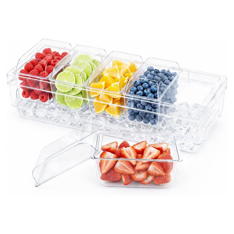 Garnish Tray Set - ABMR - Para Festas e Bares: