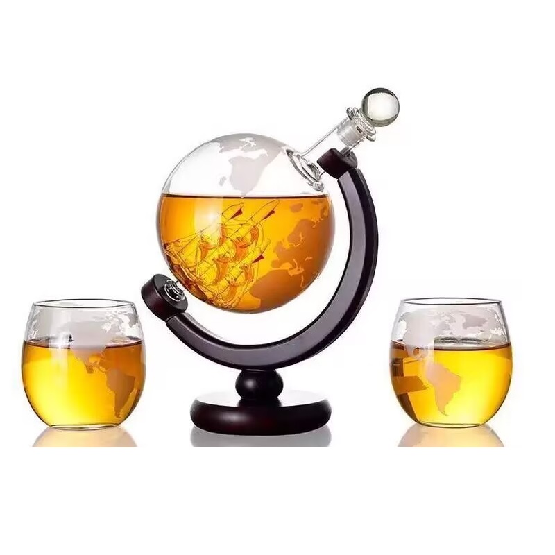 Decanter Globe Set - Conjunto de decantador de globo criativo