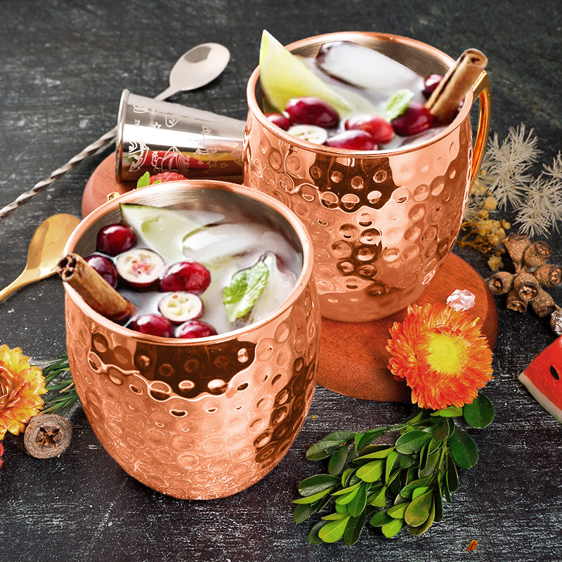 Mule Copper Mug - Moscou mule canecas de aço inoxidável