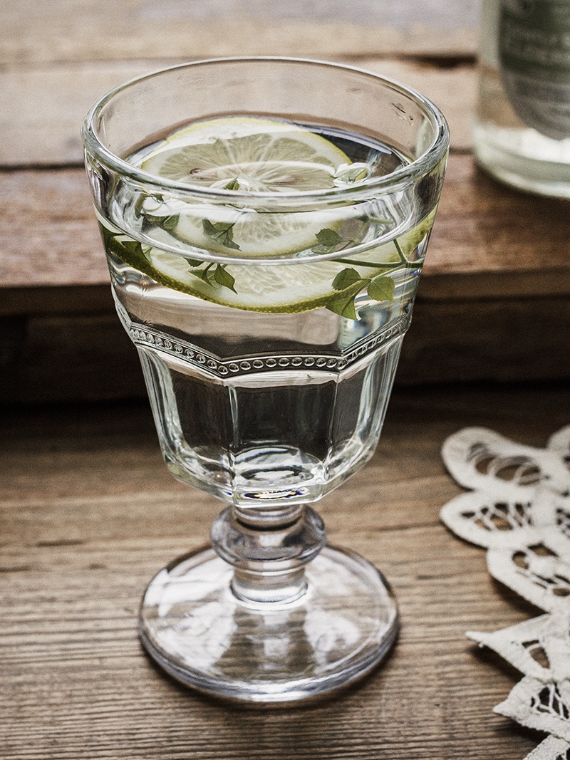 Highball Glass Set - Copo Highball de Vidro Retrô com