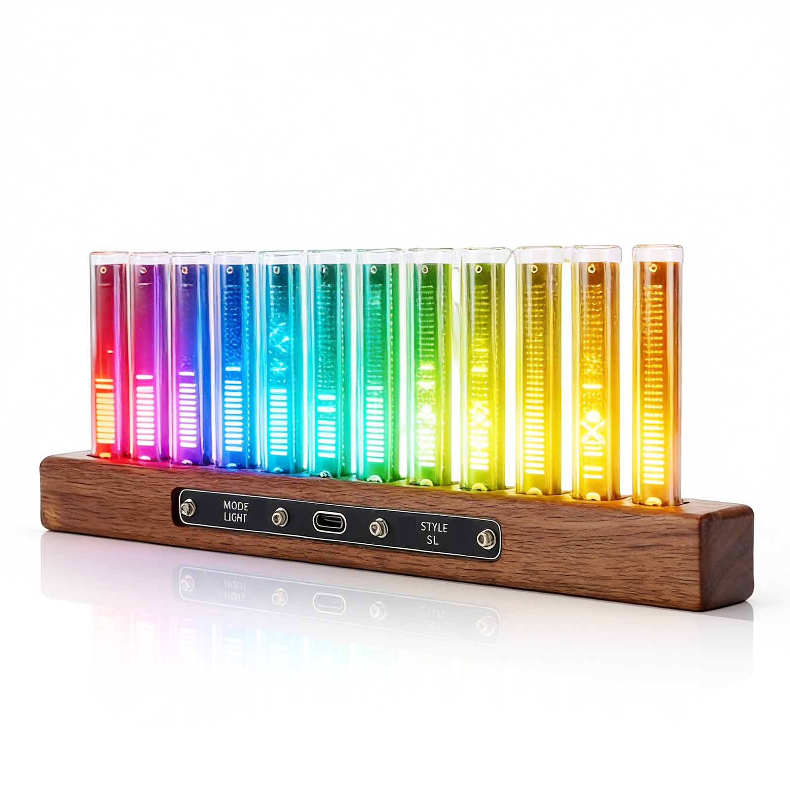 Home Bar Shelf - Analisador de Áudio Doméstico com Display