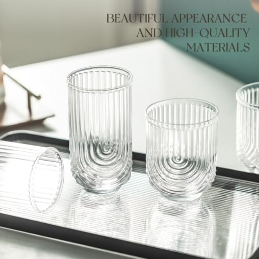Copos de coquetel Art Déco, co - Highball Glass Set avaliação e preço
