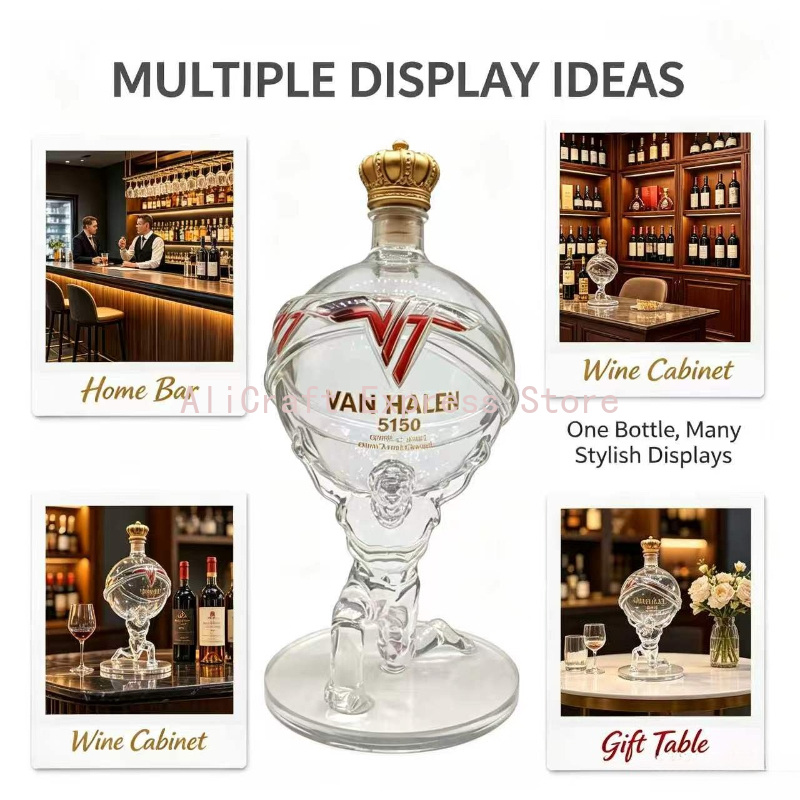 Garrafa de Vidro Temática Van  - Decanter Globe Set avaliação e preço