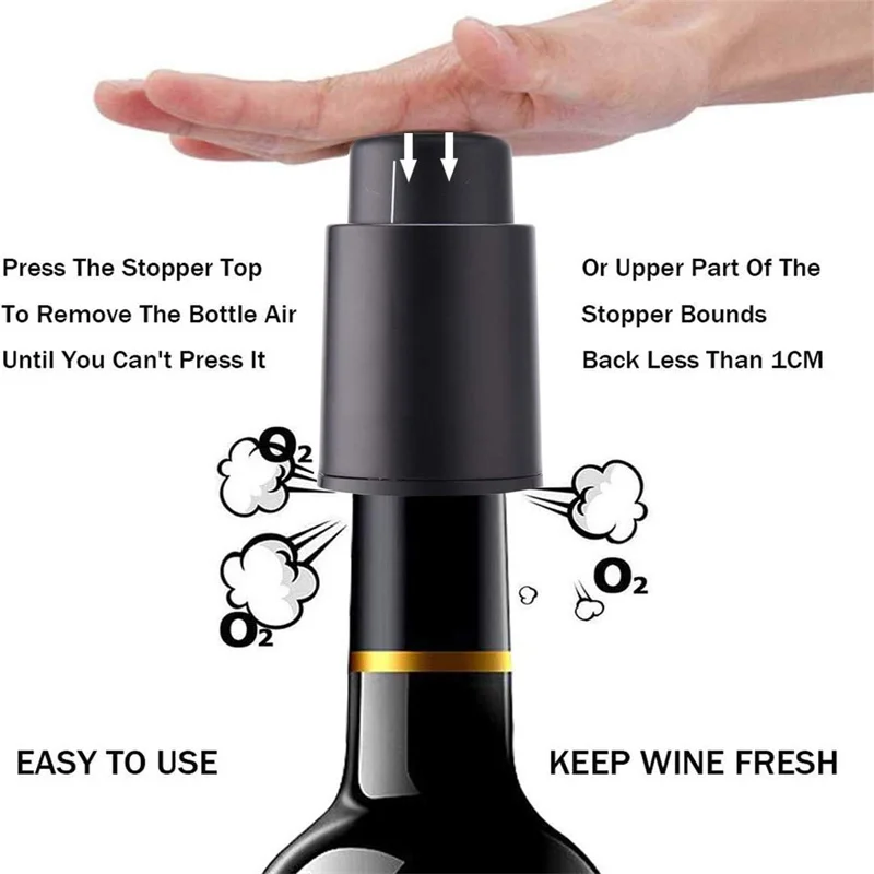 Preservador de vinho a vácuo c - Wine Preservation Pump avaliação e preço