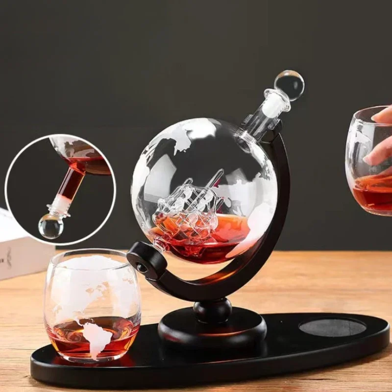 Conjunto de Decantador de Whis - Decanter Globe Set avaliação e preço