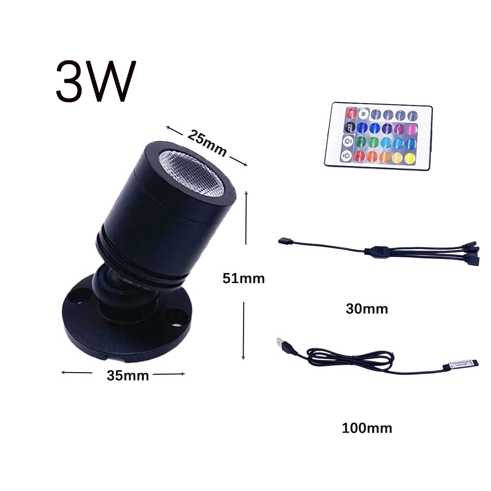 Usb 5v rgb mini holofote led 1 - Home Bar And Counter avaliação e preço