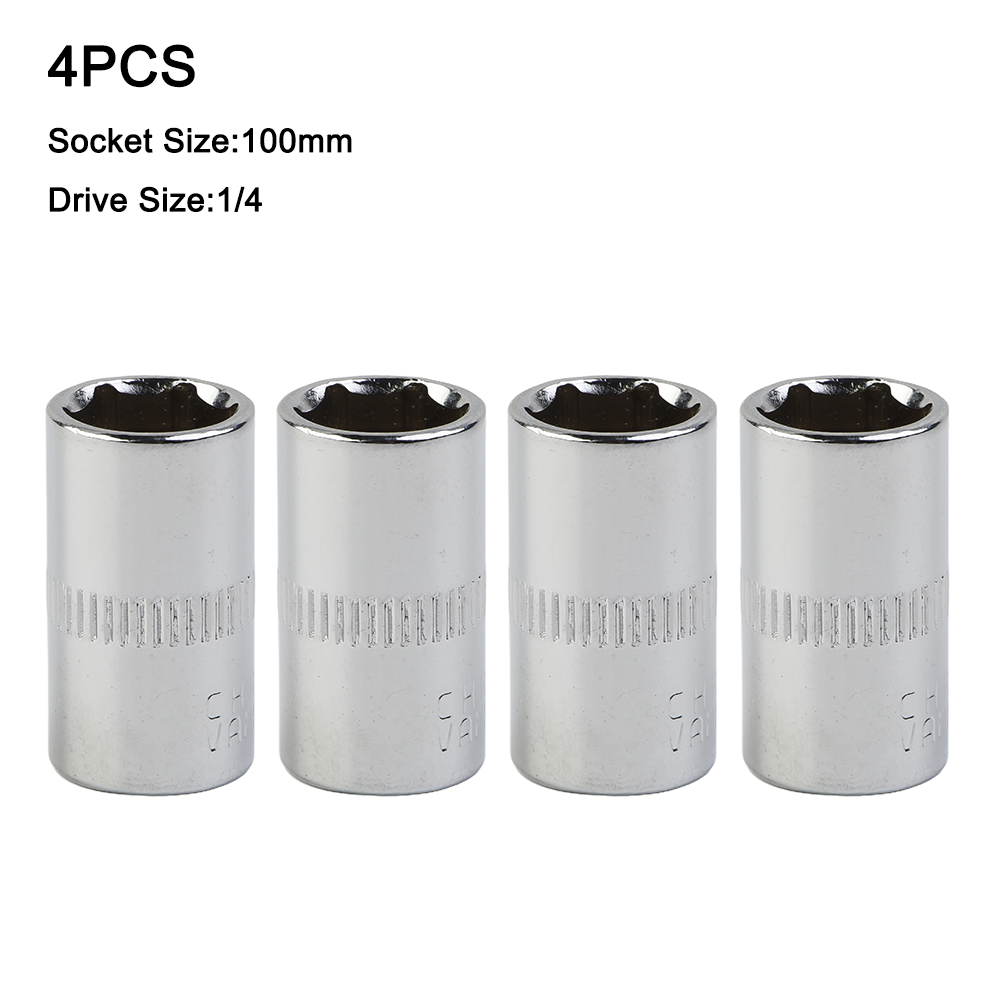 4 pces soquete de aço cromo va - Home Bar Supplies avaliação e preço