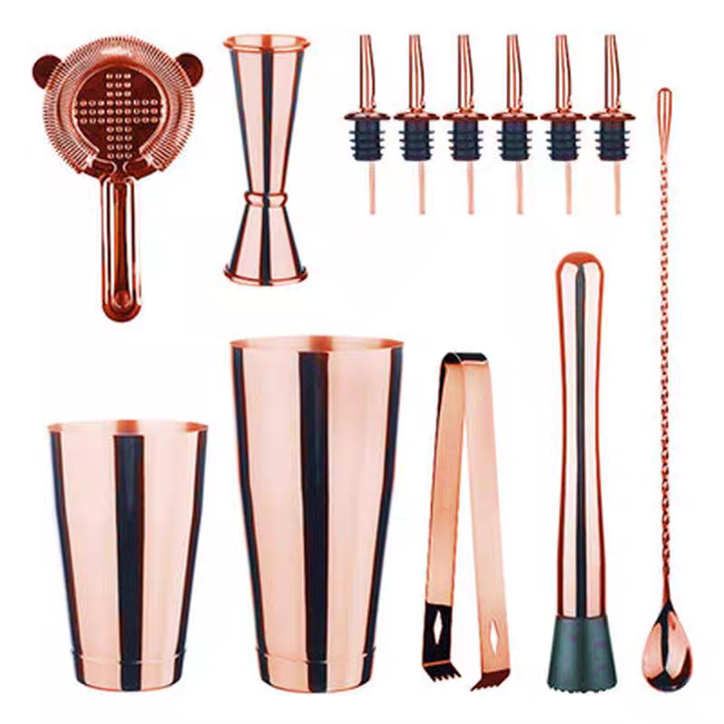 Conjunto de bar cocktail shake - Boston Shaker Set avaliação e preço