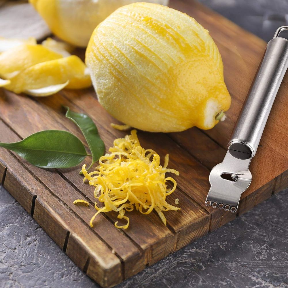 Conjunto de 4 Peças de Descasc - Peeler Channel Knife avaliação e preço