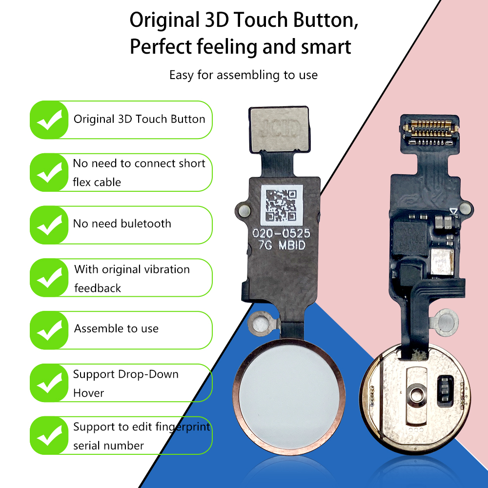 JC 6th 3D Home Button Flex Par - Home Bar Iphone avaliação e preço