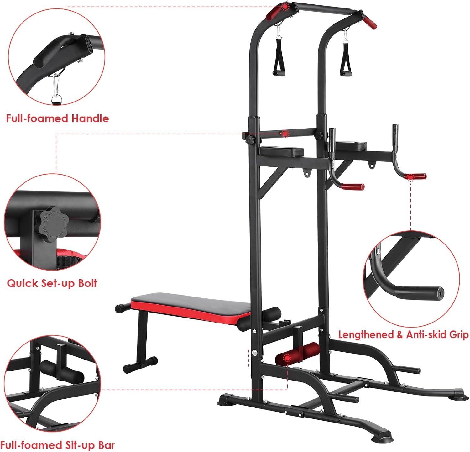 Torre de Exercícios com Banco, - Home Bar And Gym avaliação e preço