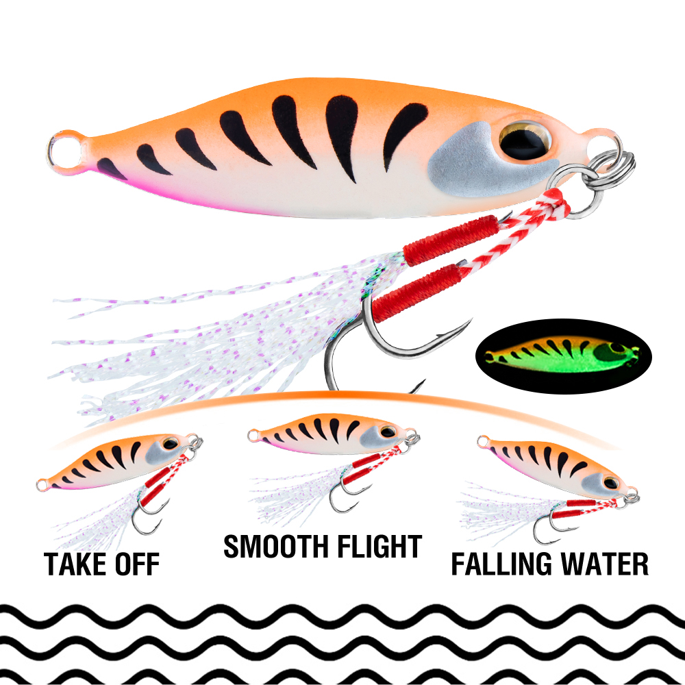 5 pçs jig isca 7g/10g/15g/20g  - Jigger Double Sided avaliação e preço