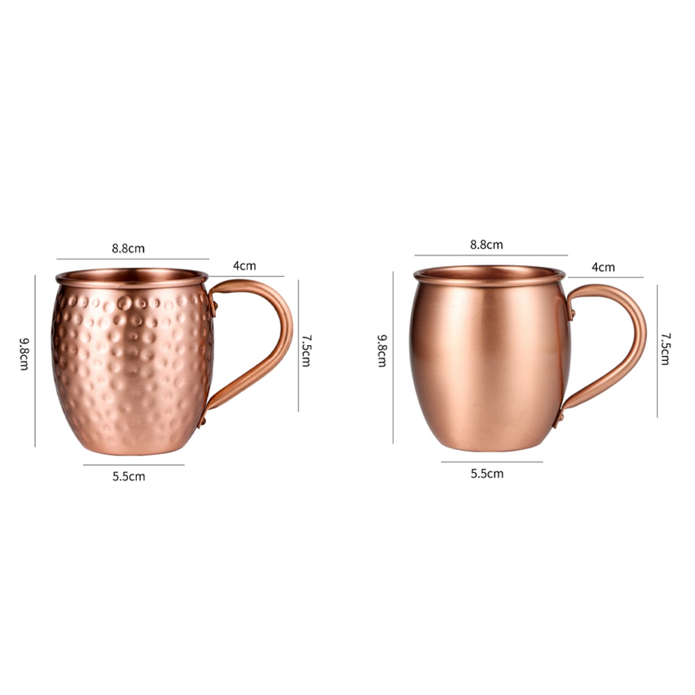 Caneca de cobre pura para bebi - Mule Copper Mug avaliação e preço