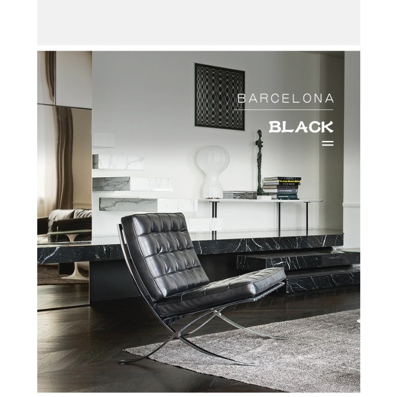 Poltrona Barcelona em Couro, C - Home Barcelona avaliação e preço