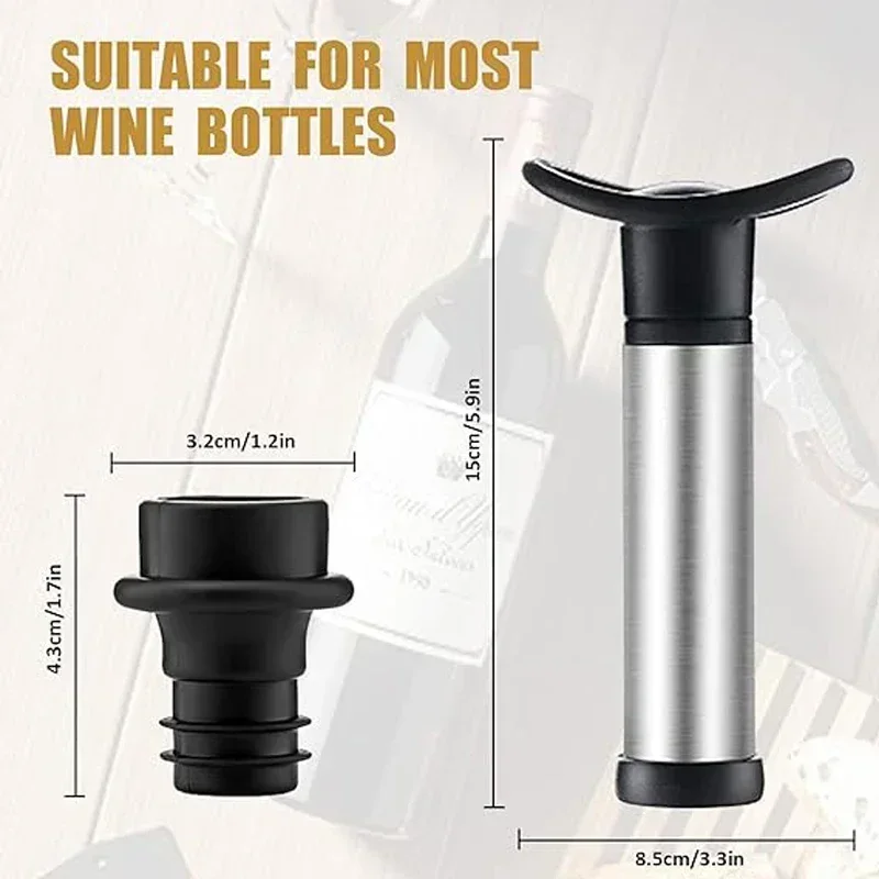 Kit de bomba de vinho a vácuo  - Wine Preservation Pump avaliação e preço