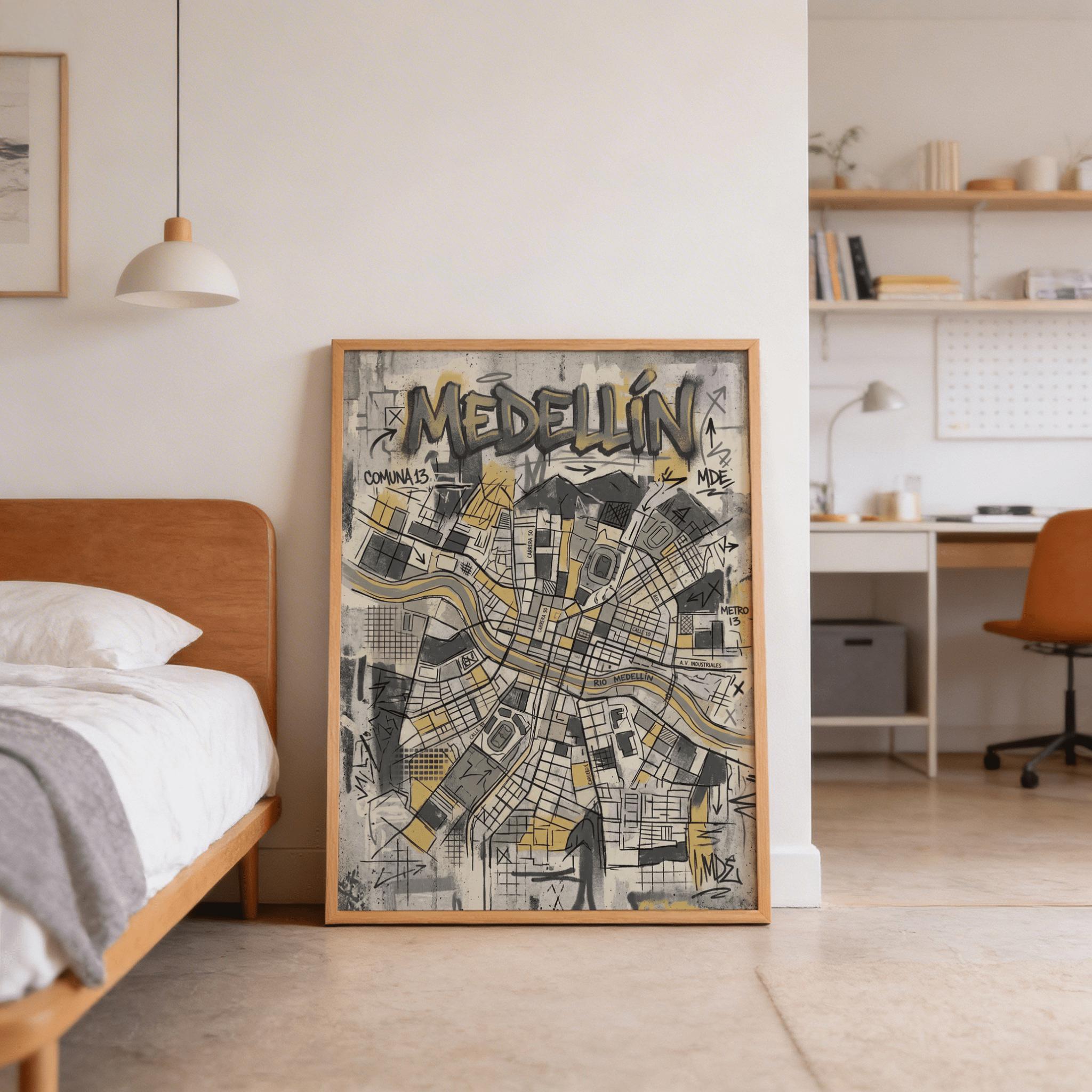 Pôsteres Urbanos Estilo Grafit - Home Barcelona avaliação e preço