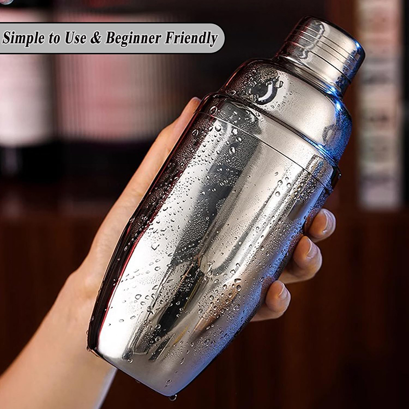 750ml de aço inoxidável cockta - Boston Shaker Set avaliação e preço