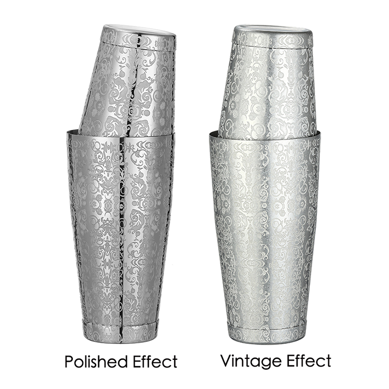 2 peças Boston Cocktail Shaker - Boston Shaker Set avaliação e preço