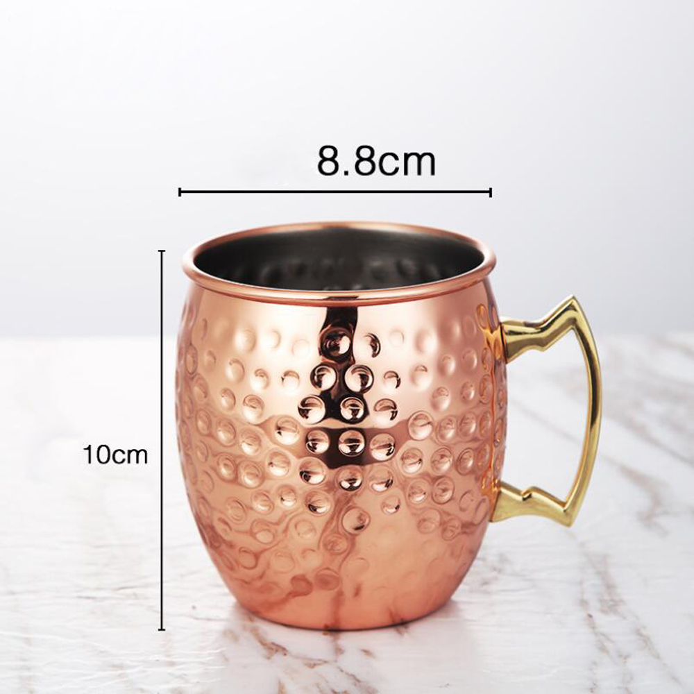 530ml de aço inoxidável moscou - Mule Copper Mug avaliação e preço