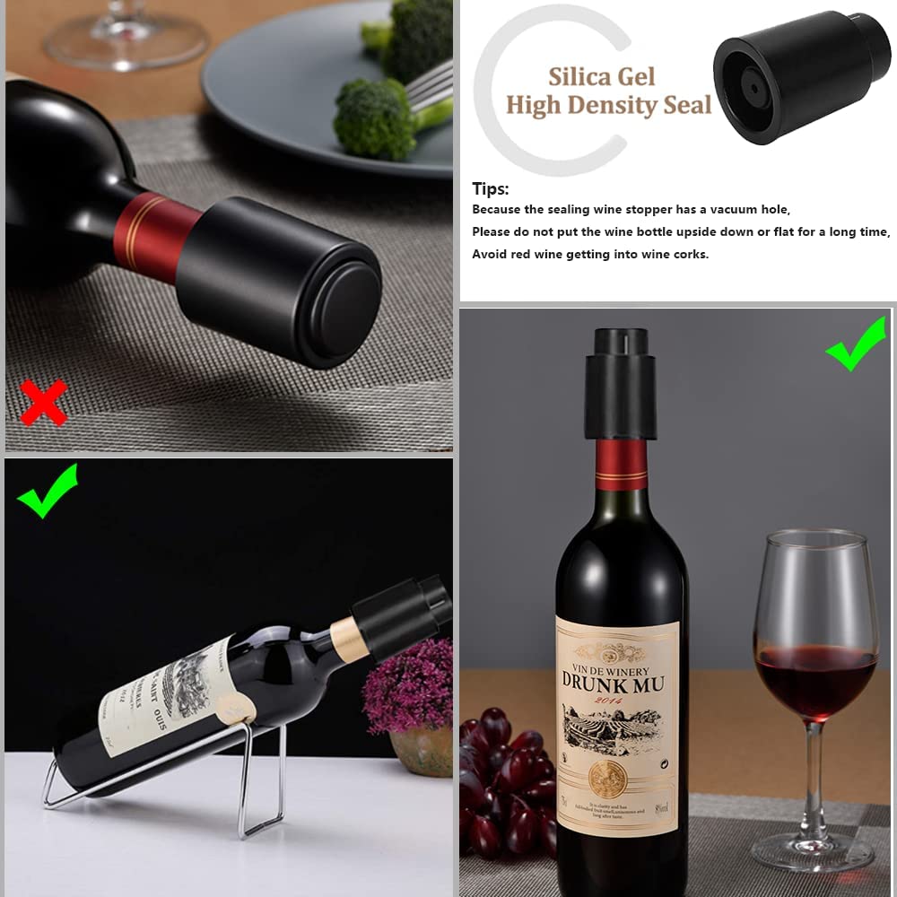 Rolha de garrafa de vinho a vá - Wine Preservation Pump avaliação e preço