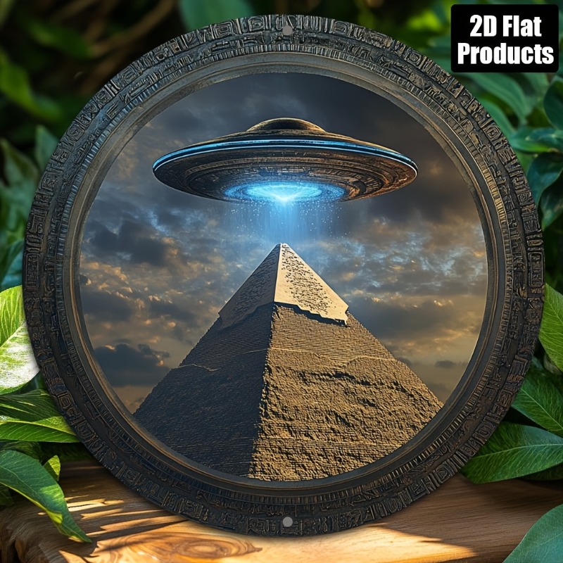 Pirâmide ufo tema redondo alum - Home Bar And Kitchen avaliação e preço