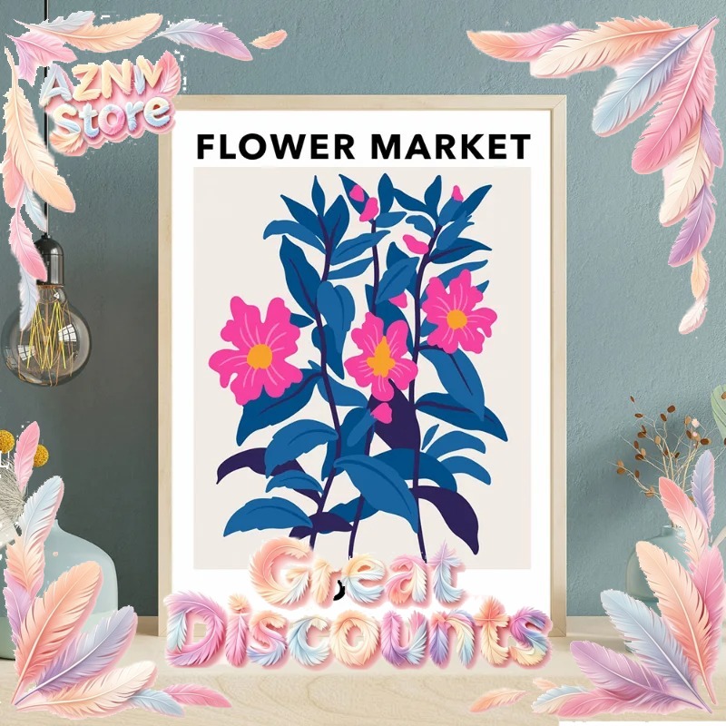 Pôsteres de Mercado de Flores, - Home Barcelona avaliação e preço