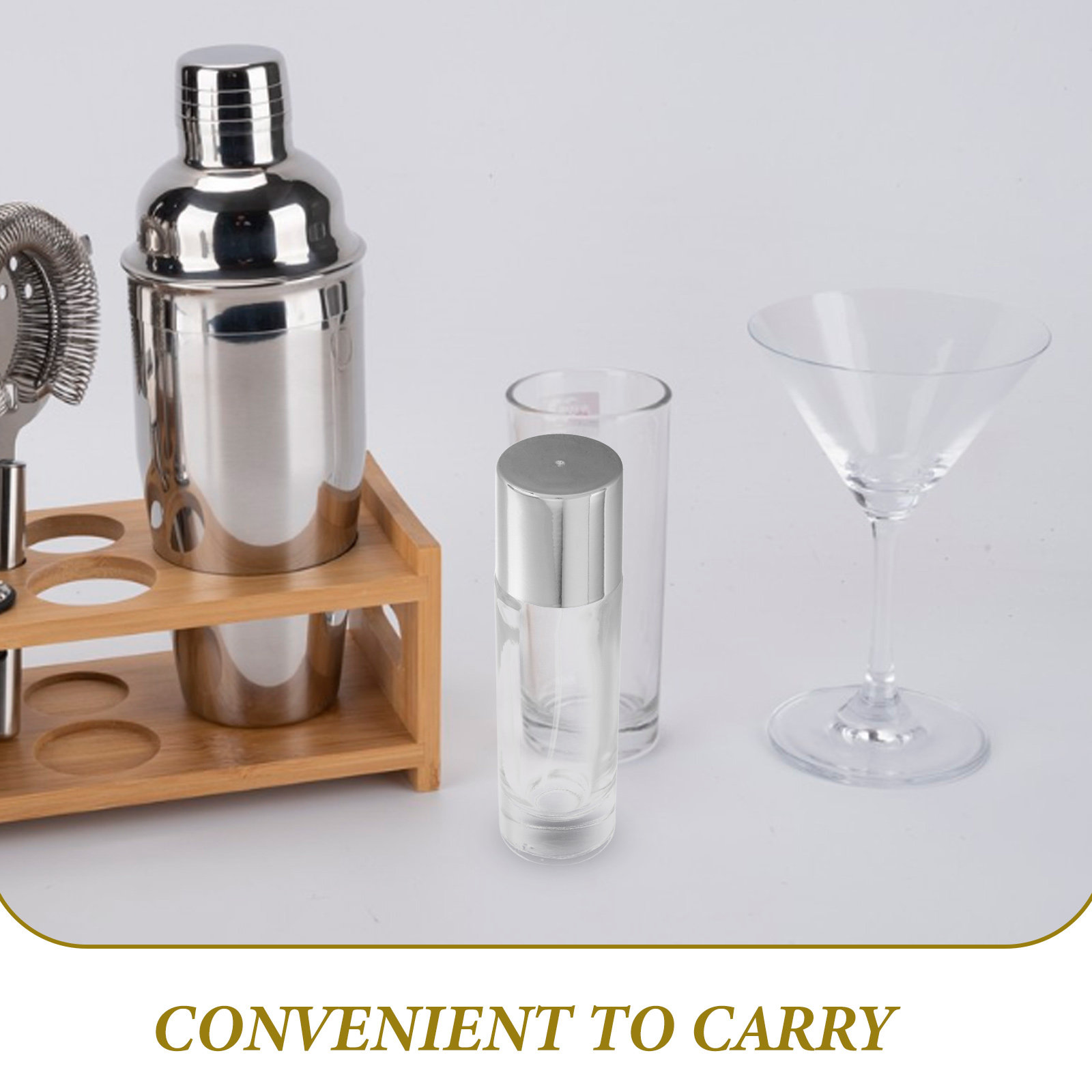 Frasco Spray de Cristal de 30  - Bitters Bottle Set avaliação e preço