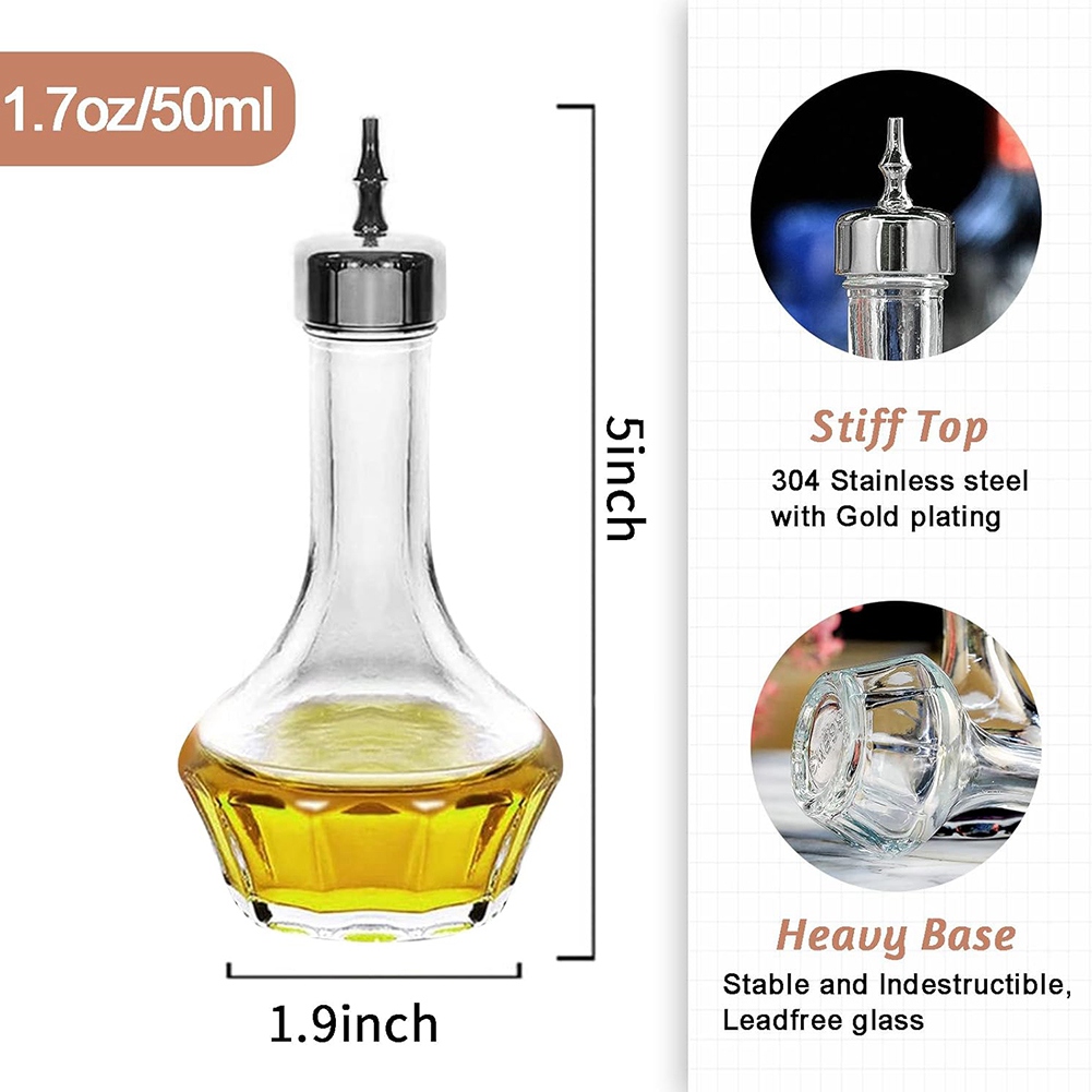 TOP! Conjunto de Garrafas Bitt - Bitters Bottle Set avaliação e preço