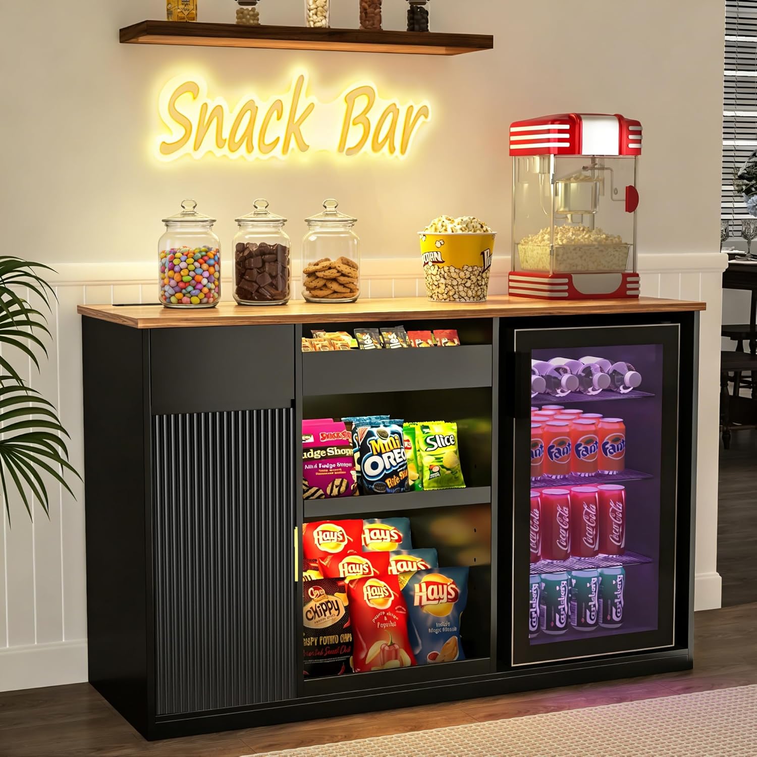 Armário para Lanches com Espaç - Home Bar And Theater avaliação e preço