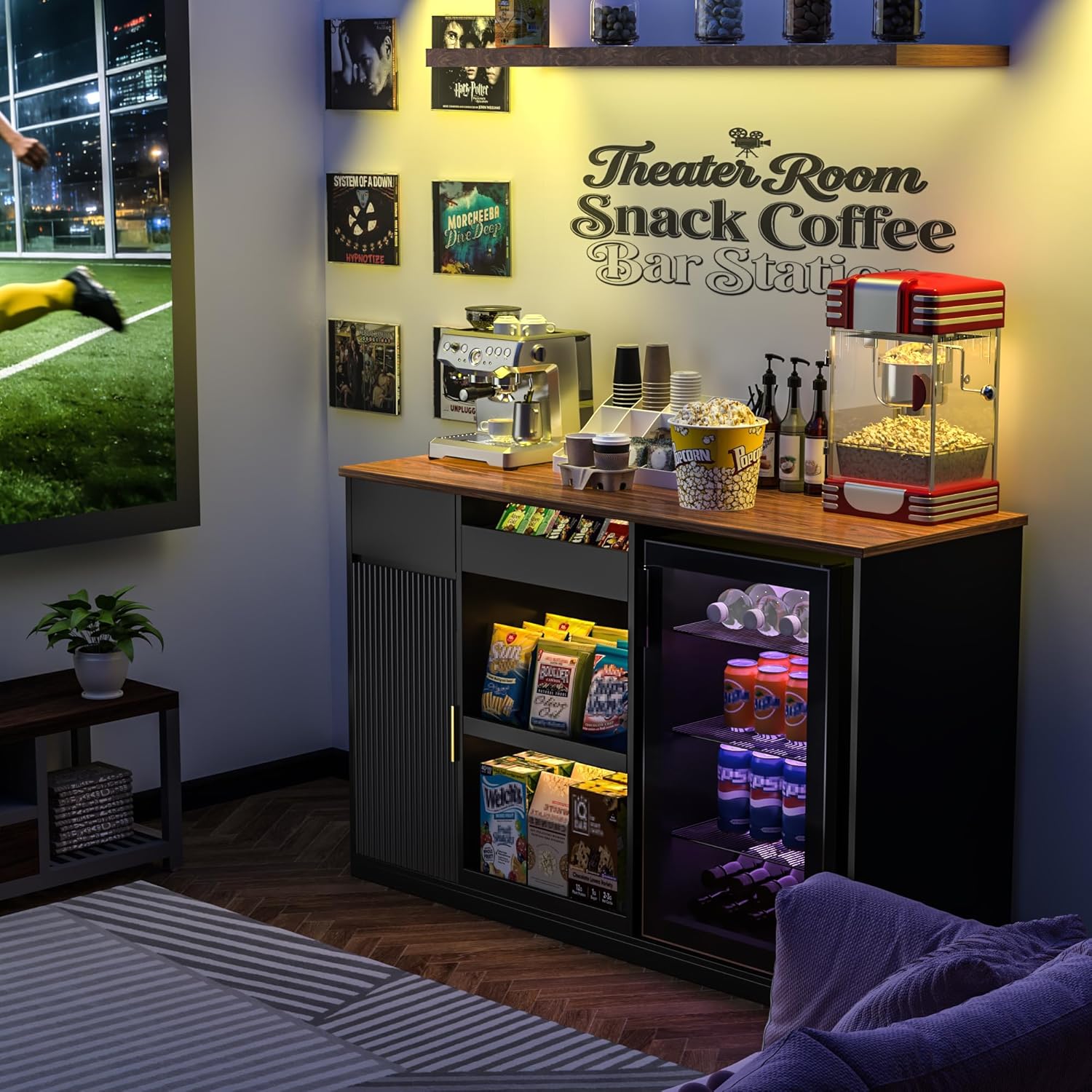 Armário para Lanches com Espaç - Home Bar And Theater avaliação e preço