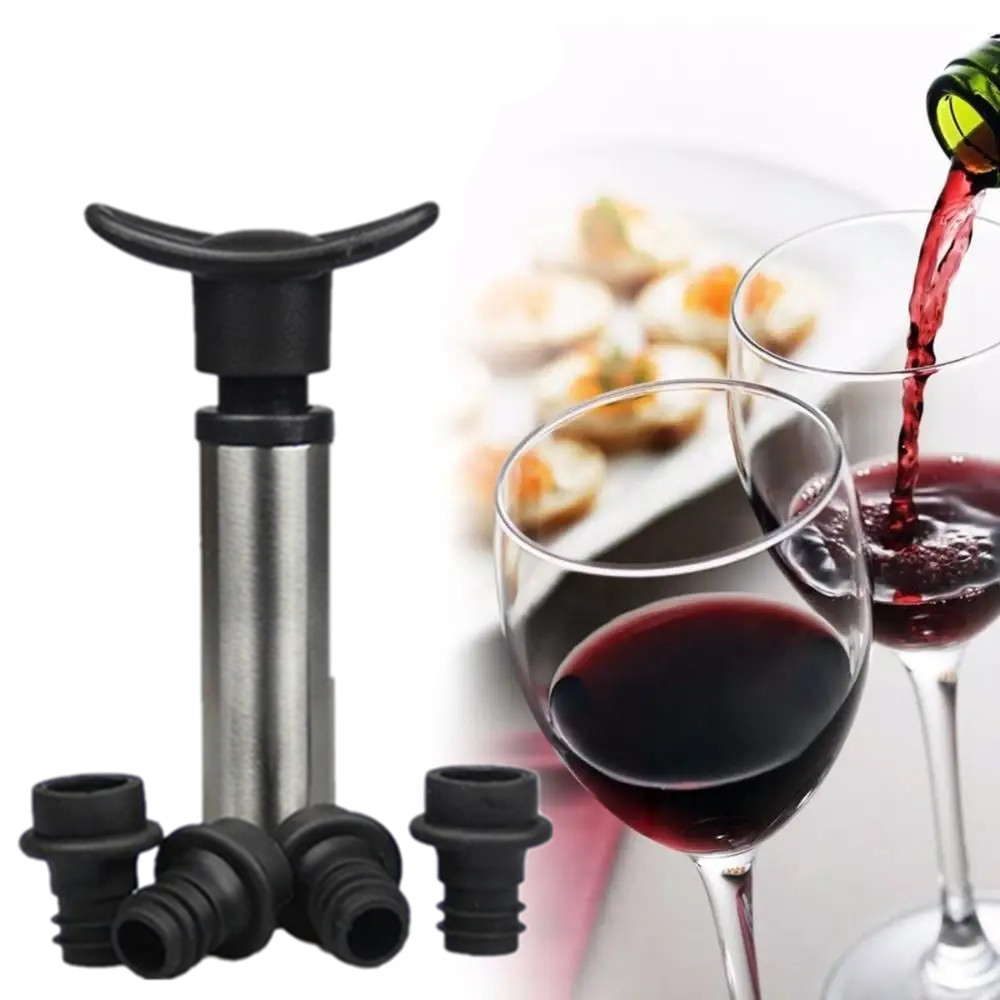 Rolha De Vinho com Bomba De Vi - Wine Preservation Pump avaliação e preço