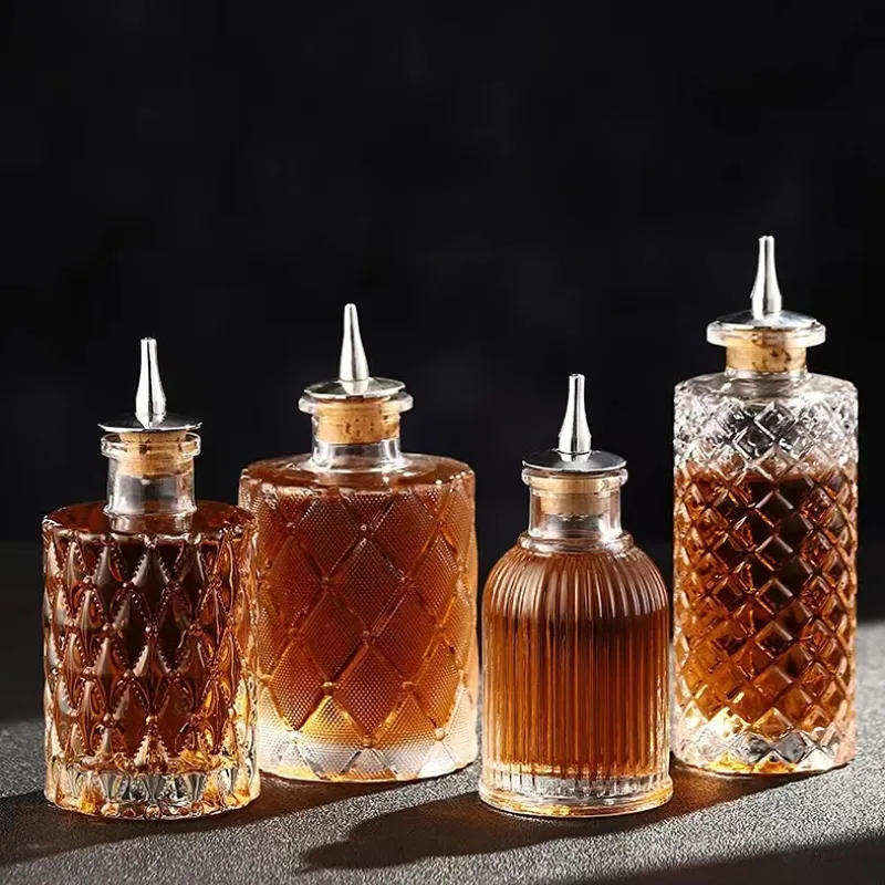 Garrafas de coquetel bitters c - Bitters Bottle Set avaliação e preço