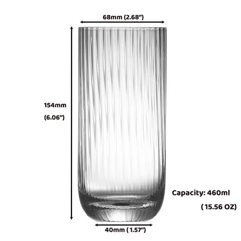 Copos de vidro criativos sem c - Highball Glass Set avaliação e preço