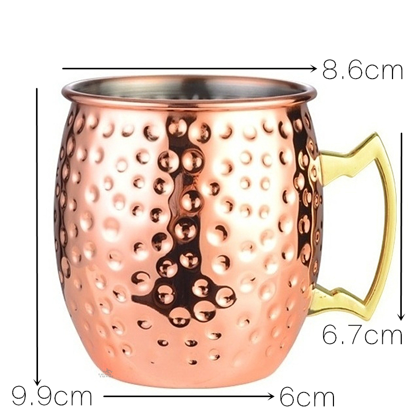 Metal Moscow Mule Cobre Caneca - Mule Copper Mug avaliação e preço