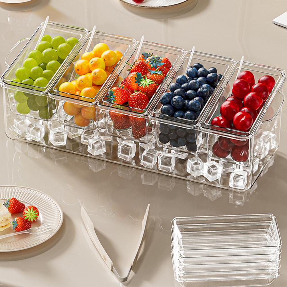 Conjunto de Serviço para Festa - Garnish Tray Set avaliação e preço