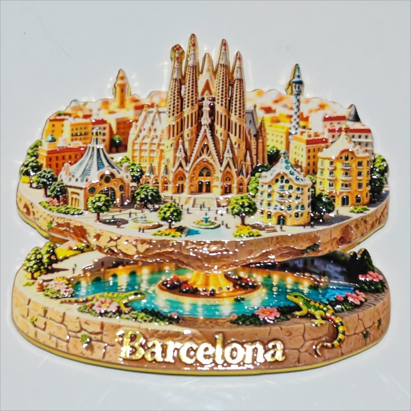 Imãs de Metal da Espanha, Souv - Home Barcelona avaliação e preço