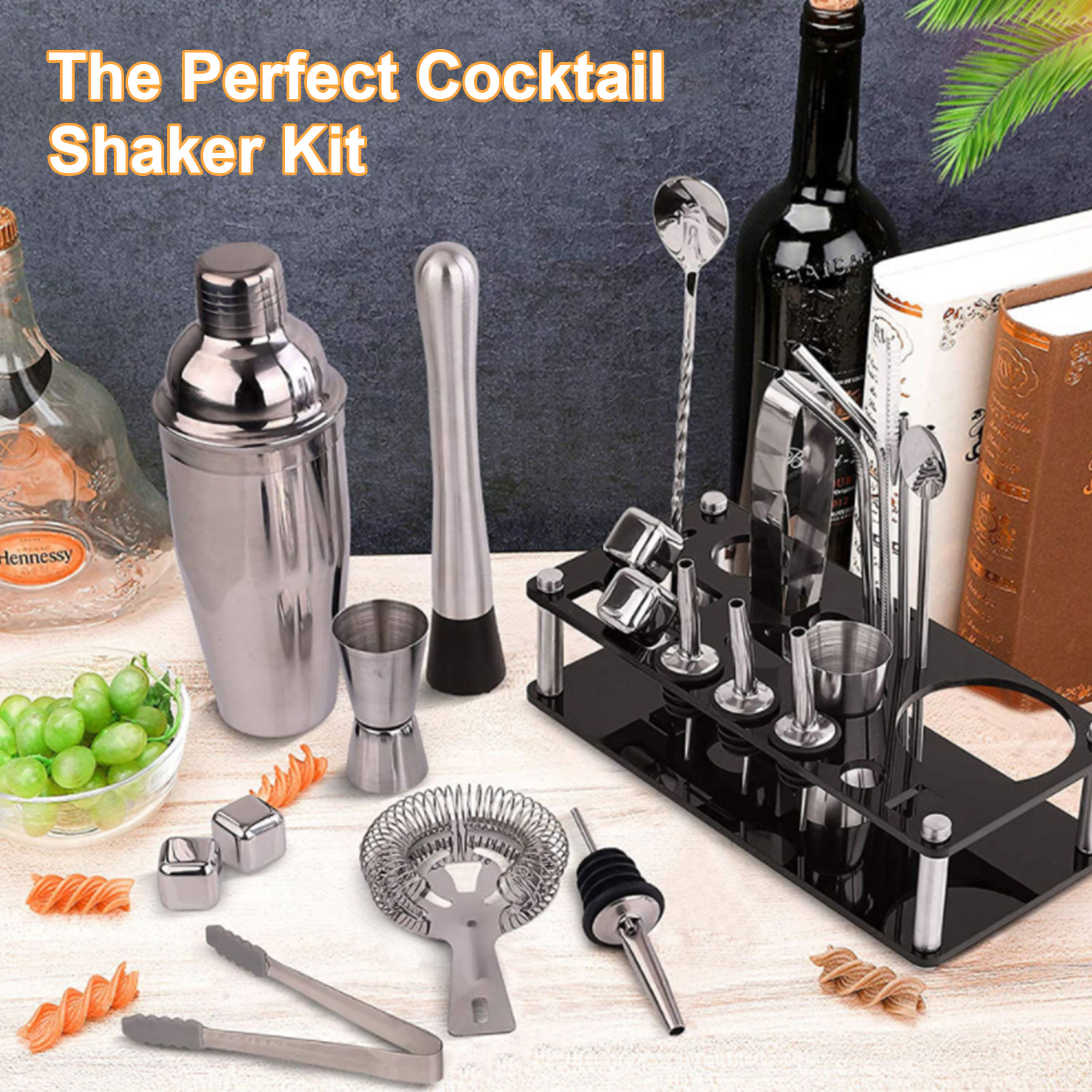 Cocktail fazendo conjunto shak - Cocktail Recipe Book avaliação e preço