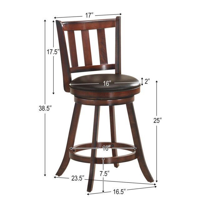 Conjunto de 2 Cadeiras de Bar  - Home Bar And Counter avaliação e preço