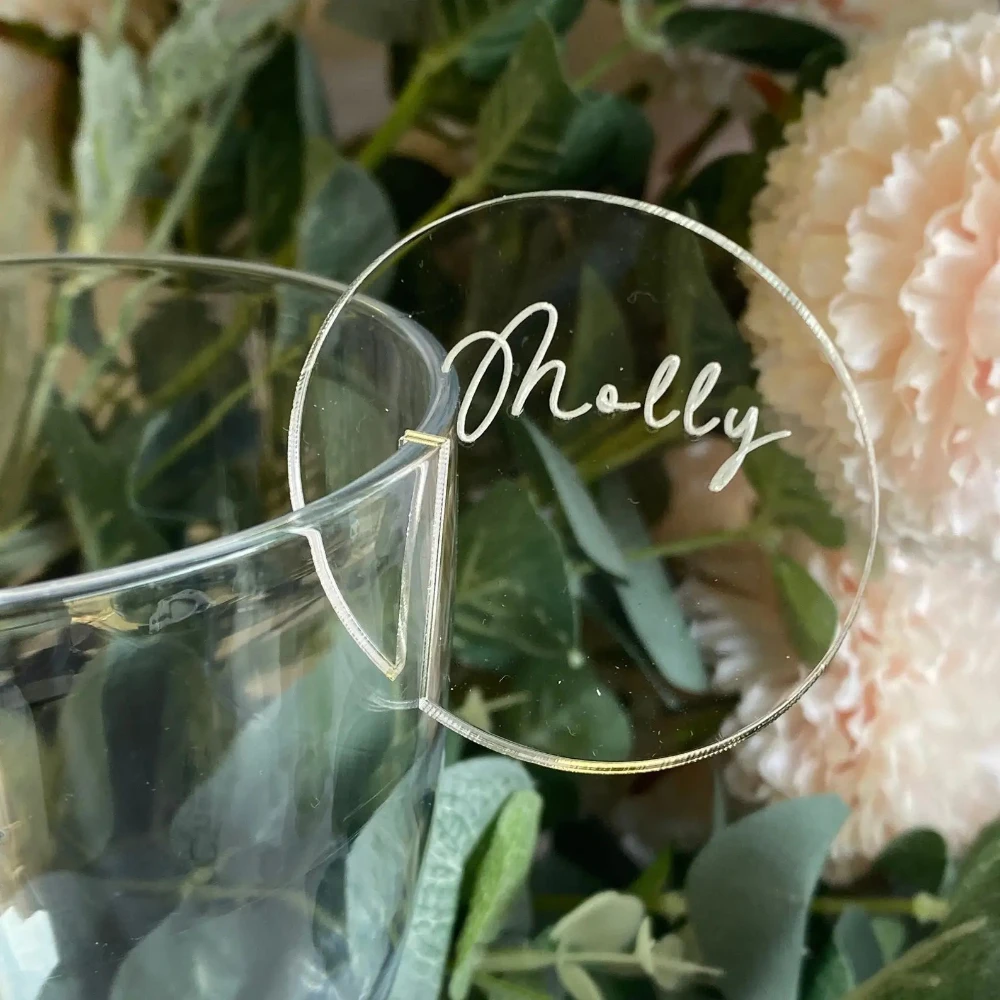 Etiquetas de bebidas acrílicas - Cocktail Recipe Book avaliação e preço