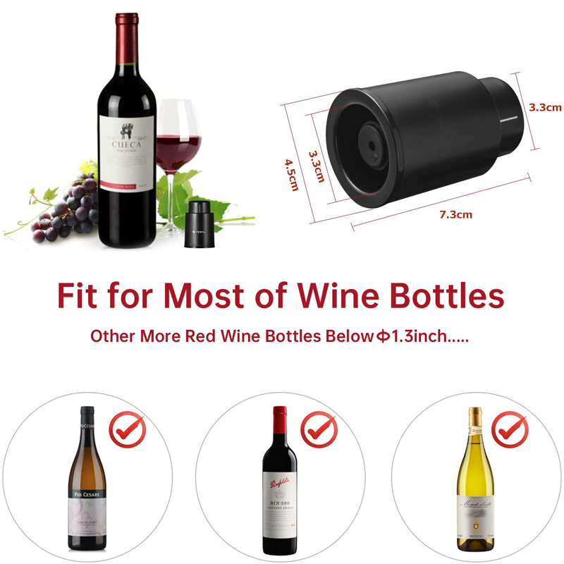 LMETJMA Rolhas de garrafa de v - Wine Preservation Pump avaliação e preço